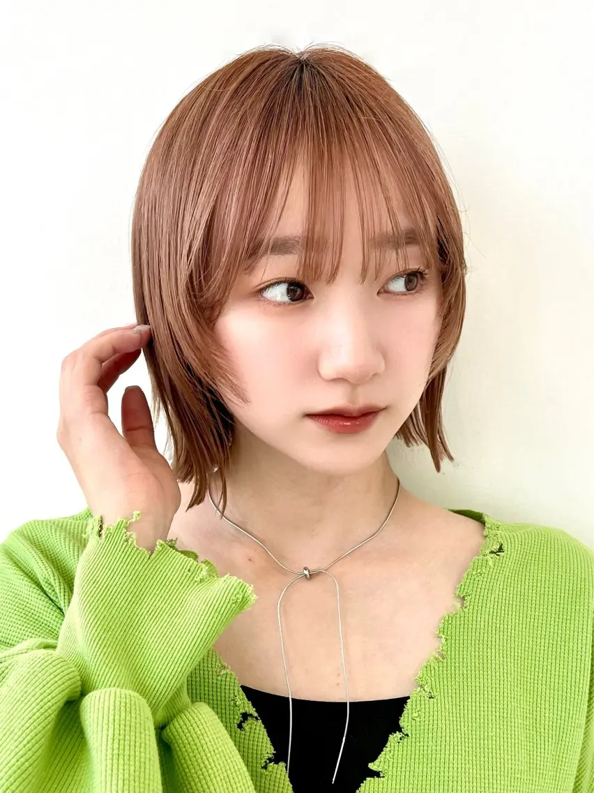 ショート ショート/ 似合わせカットモカのヘアスタイル