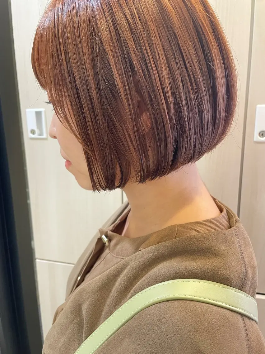 ショート ボブ カット ヘアカラー 【ボブ/個室サロン】 癒し空間mimuraのヘアスタイル