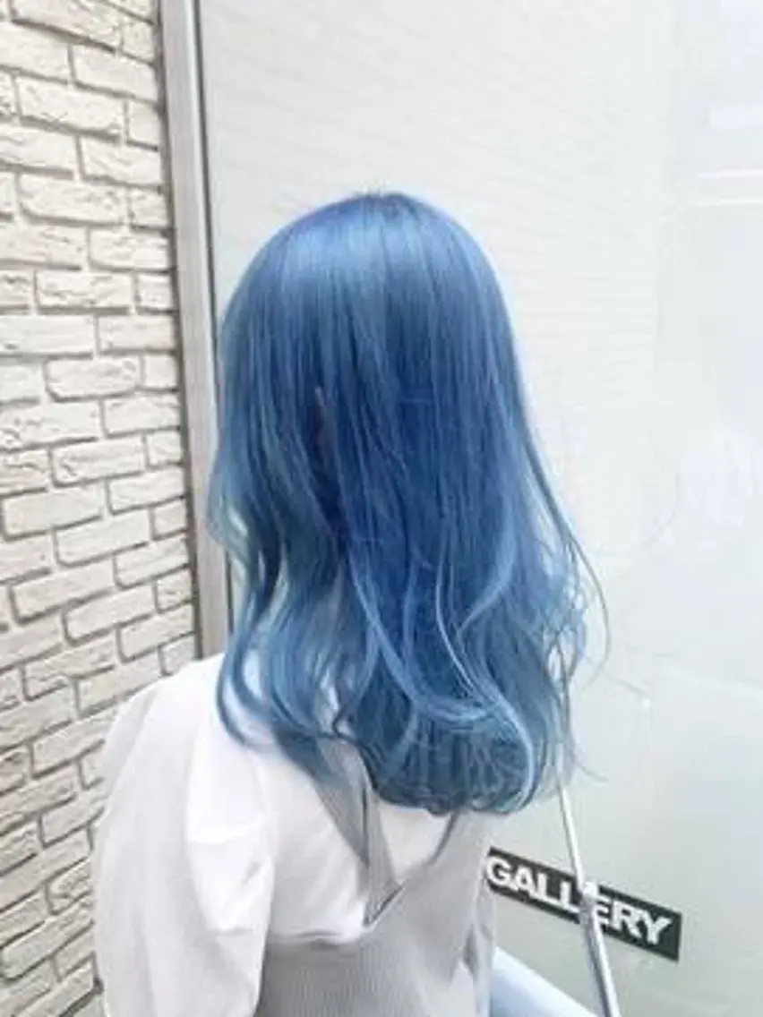 レディース (ロング料金)カット➕1ブリーチオンカラーの写真