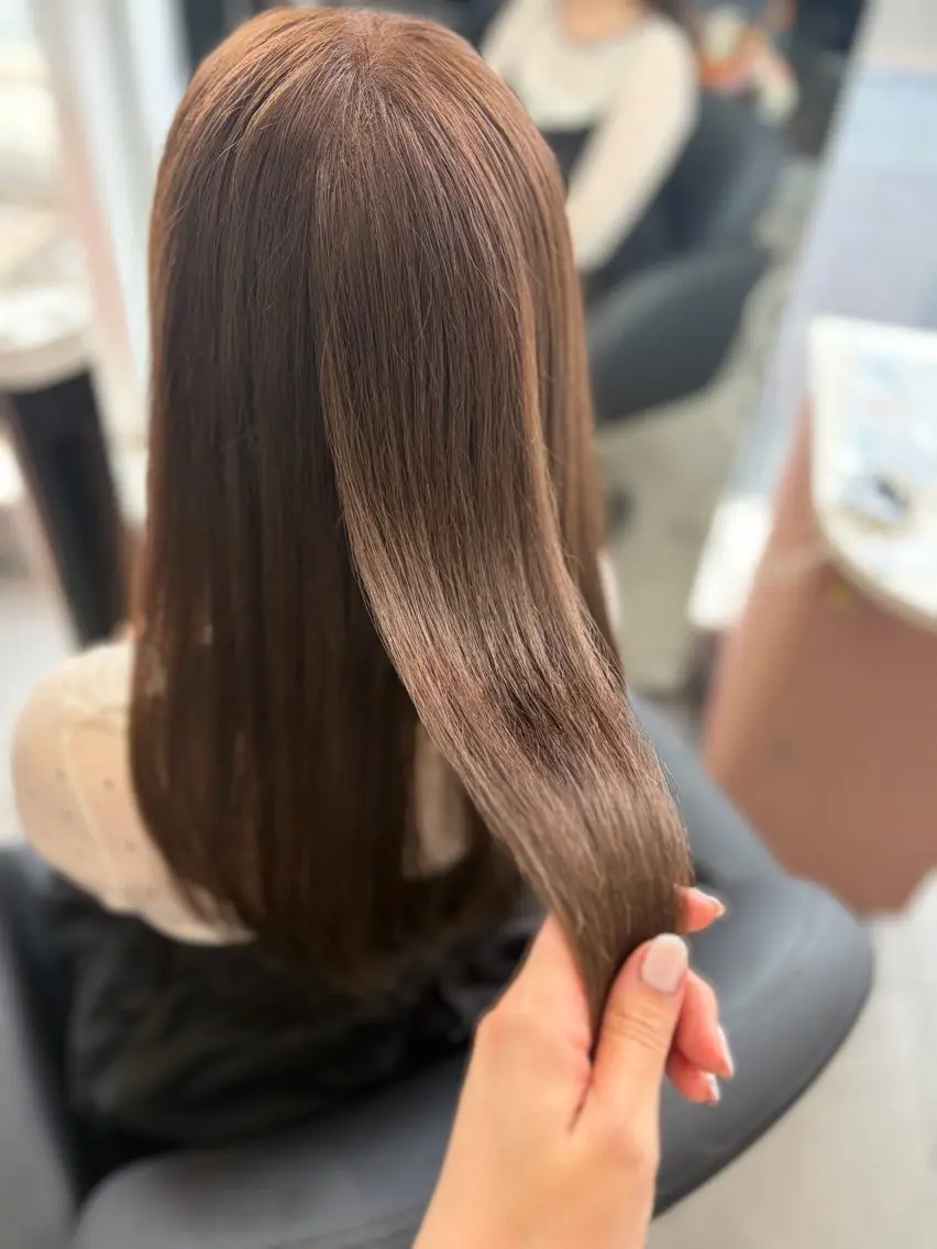 セミロング THE ECT 🌸濱吉優希🌸のヘアスタイル