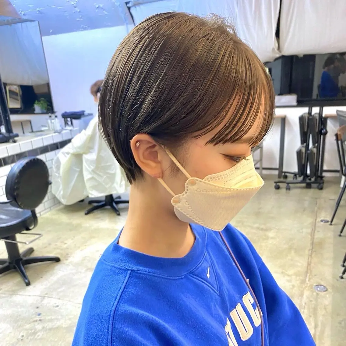 ショート カラー カット ヘアカラー トリートメント 🟩白髪ぼかし ショート/大司のヘアスタイル