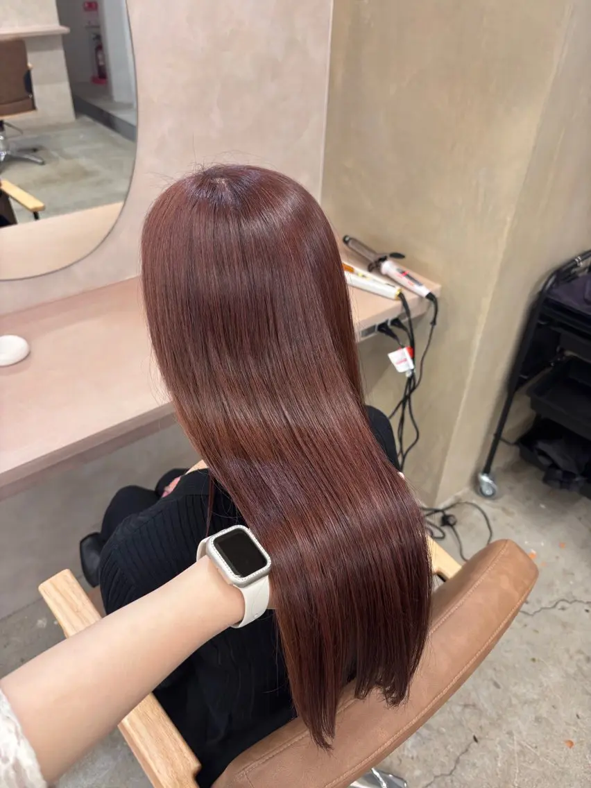 カラー カット ヘアカラー 明賀　瞳 /みょうが　ひとみのヘアスタイル
