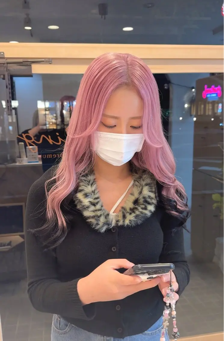 ロング たかはし るなのヘアスタイル