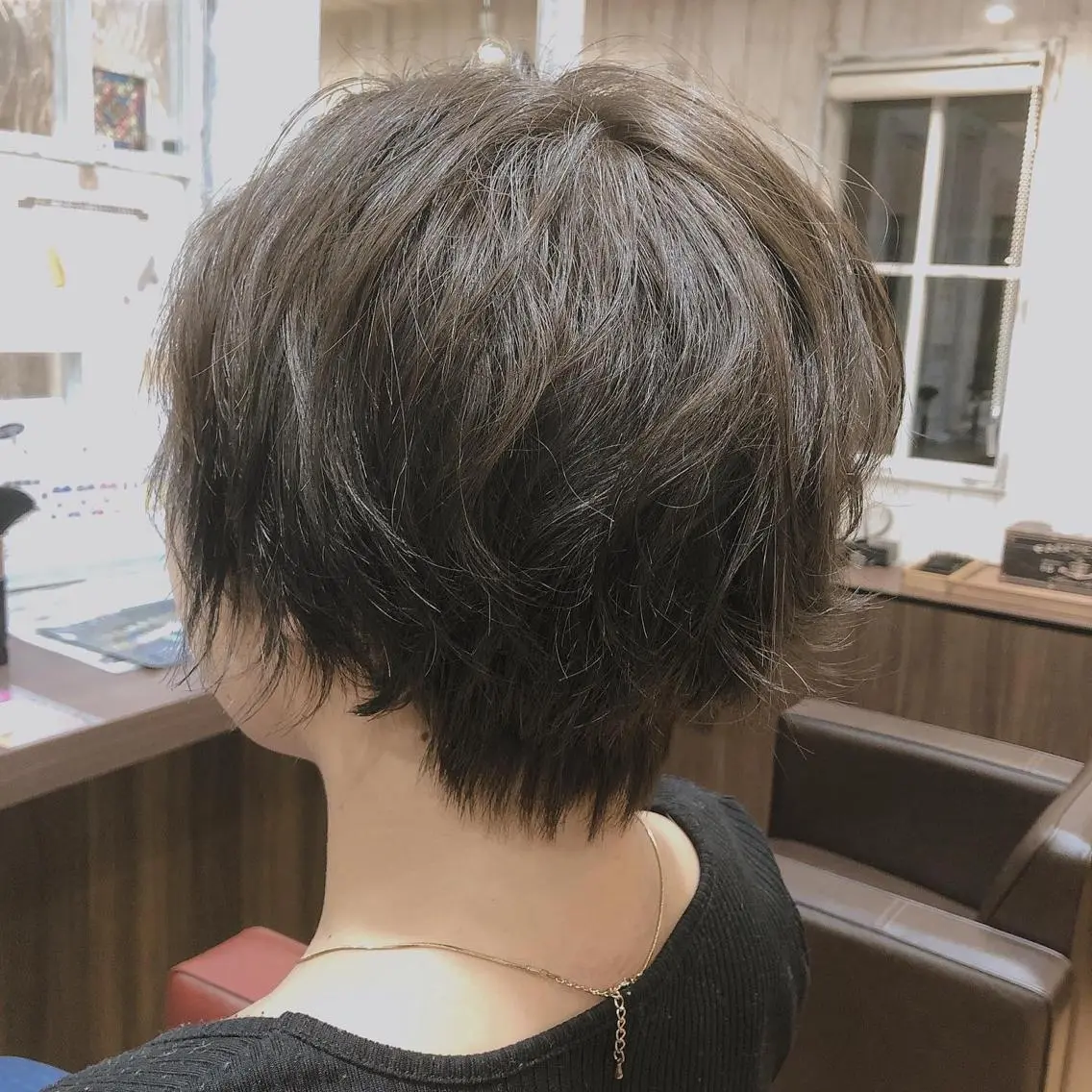 ショート カット ヘアカラー トリートメント ヘッドスパ Amour二子玉川/ 髪質改善サロンのヘアスタイル