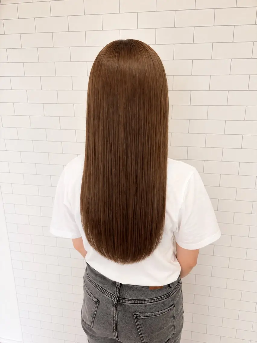 ロング カット ヘアカラー ☀️波多野竜也☀️ 艶カラー/カットのヘアスタイル