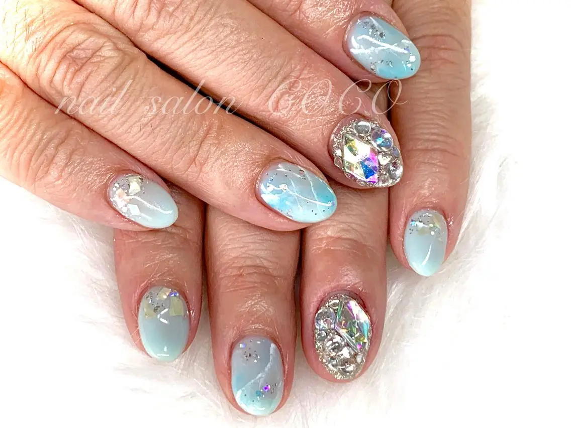 ネイル アートネイル 成人式 フットネイル ジェルネイル スカルプネイル nail Berunaのネイルデザイン