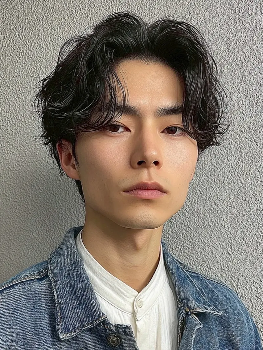 ショート メンズ カット センターパート職人 柏/メンズ/ ハルキのヘアスタイル