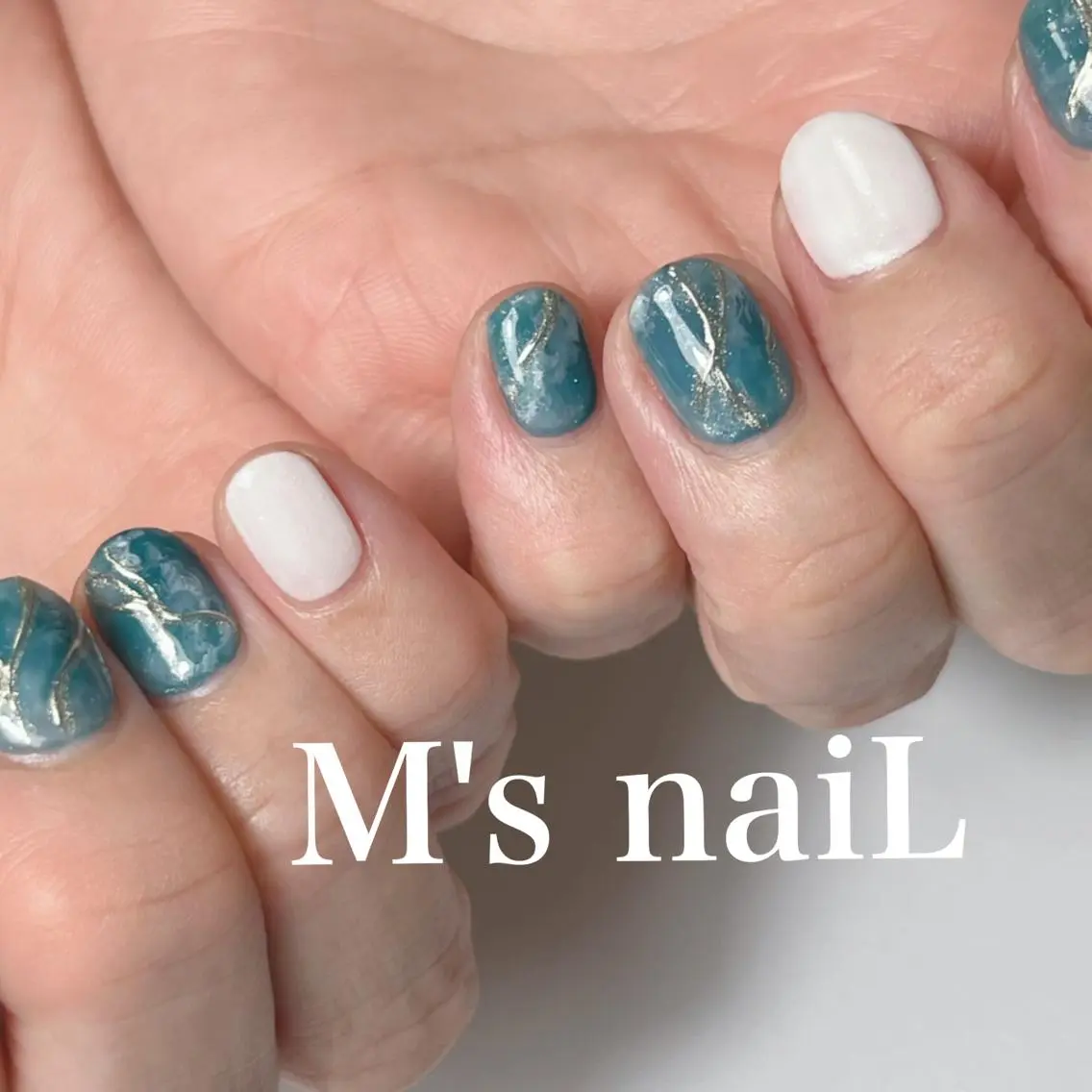 ネイル ニュアンスネイル M's  nailL エムズネイルのネイルデザイン