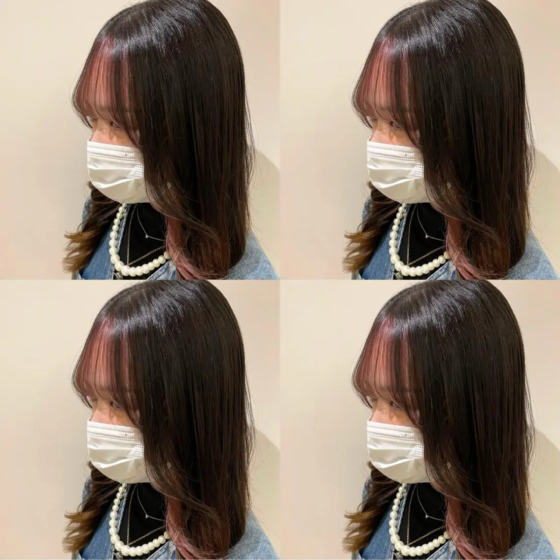 ロング カラー ミストバング  フェイスフレーミング 🌟トップデザイナー 高橋🌟のヘアスタイル