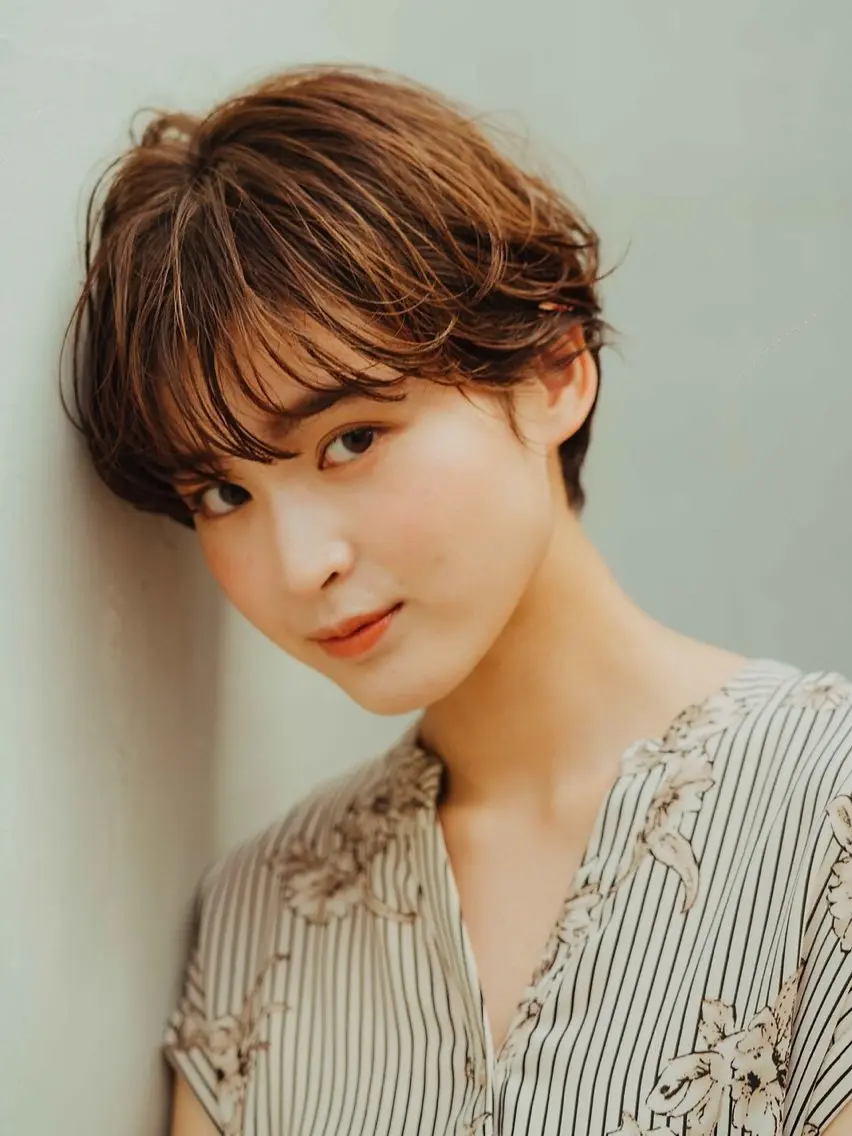 ショート カラー 🌈ウルトワ水素 髪質改善naru🌈のヘアスタイル
