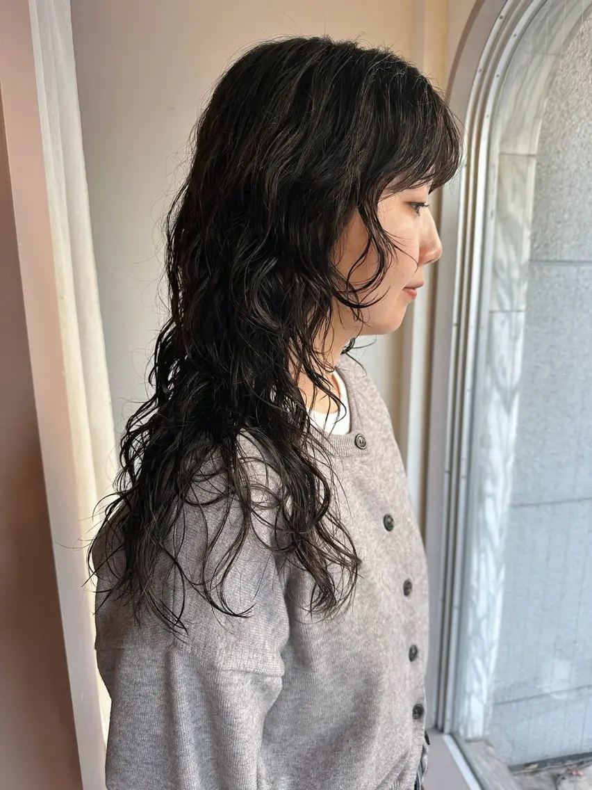 【ミニモ限定クーポン】カット+ふんわりパーマ🐏🍂の写真
