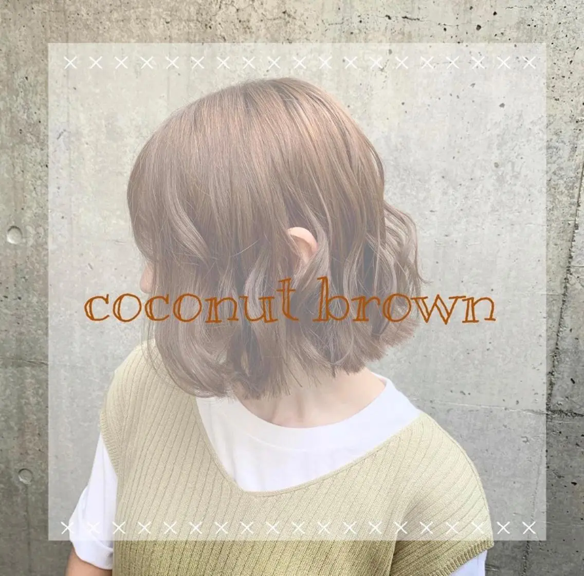 ミディアム カラー カット ヘアカラー ブリーチ/推しカラー moe🐰🌷のヘアスタイル