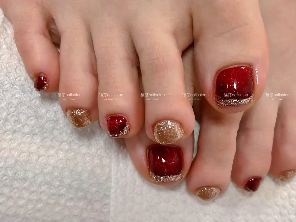 ネイル フットネイル 福芽 NailSalonのネイルデザイン