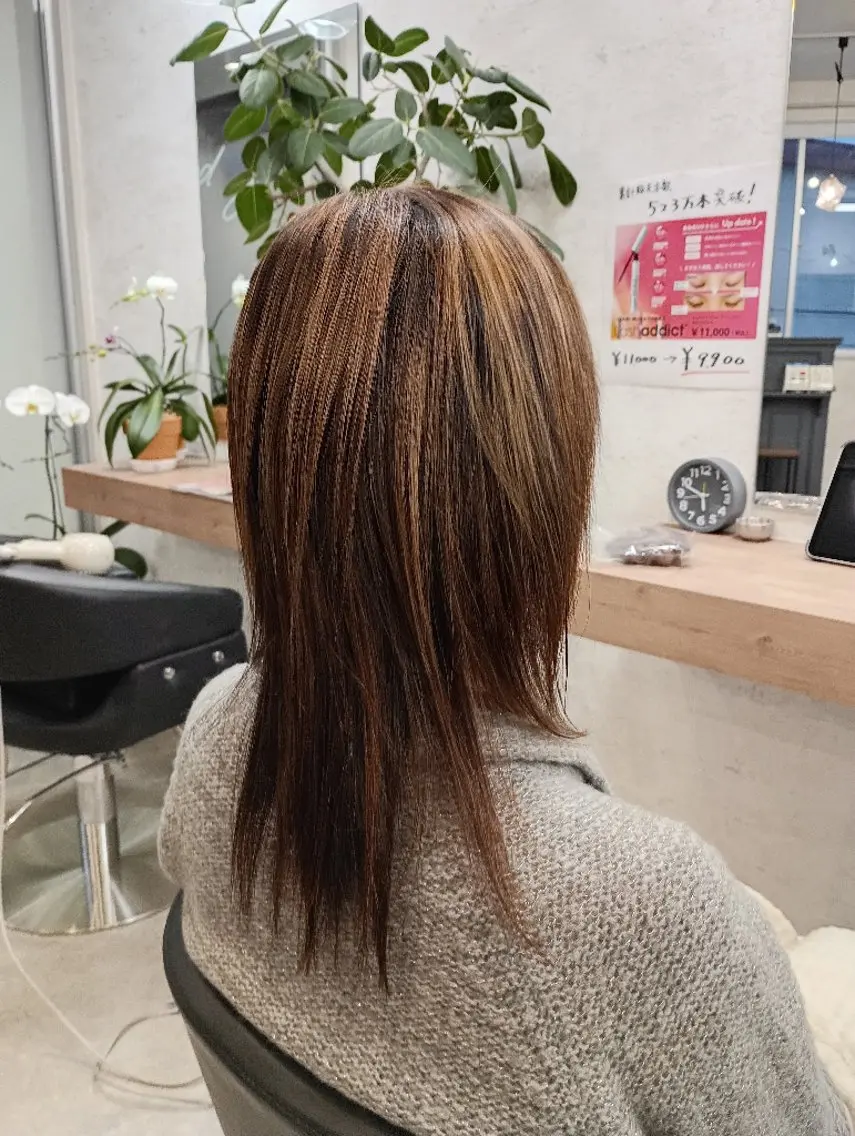 ロング カラー and g. 🌿アンドジ−🌿のヘアスタイル