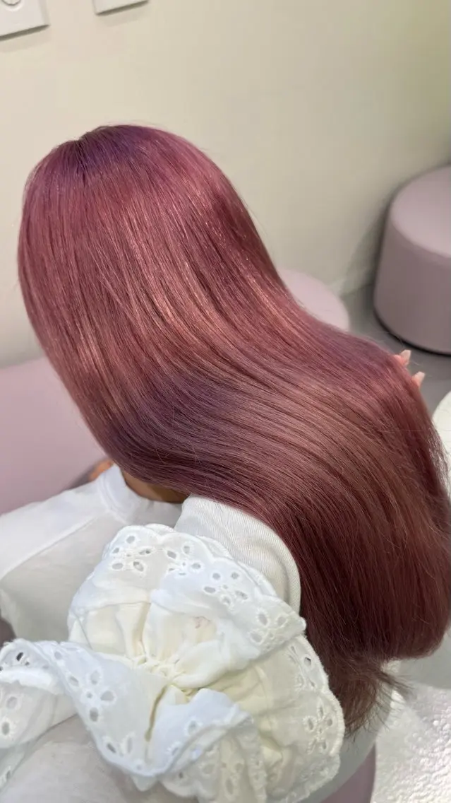 ロング カラー ヘアカラー ozaki renaのヘアスタイル