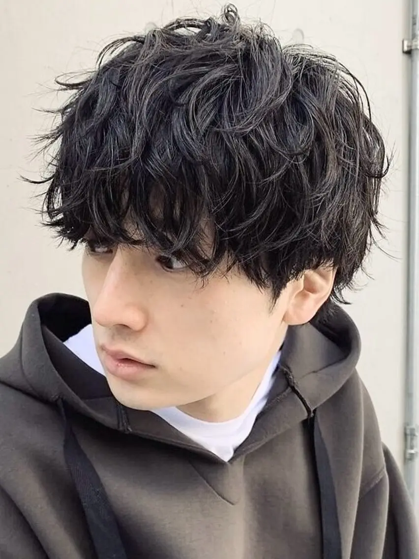 パーマ カット パーマ ルキヤ/ elima横浜西口のヘアスタイル