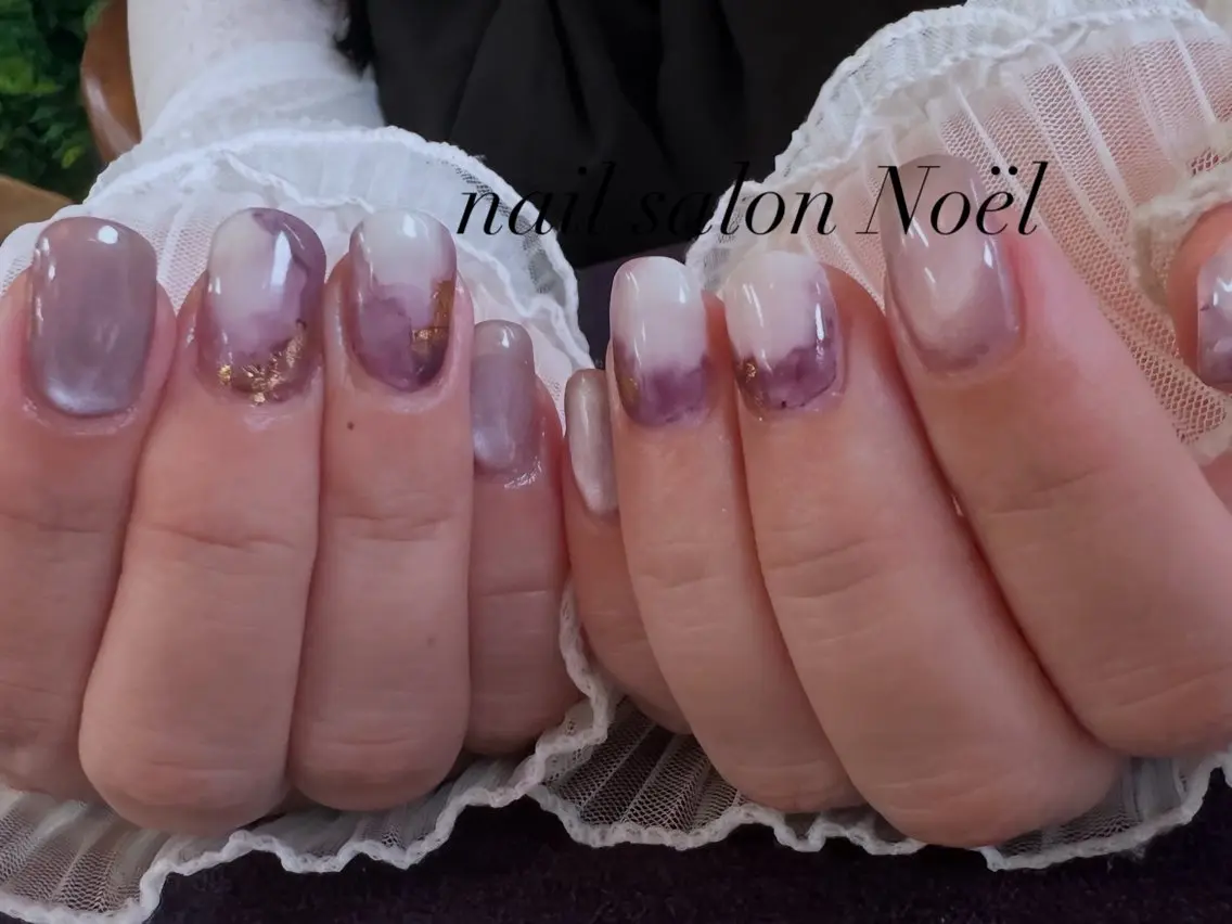 ミディアム nail salon Noël_赤磐のネイルデザイン