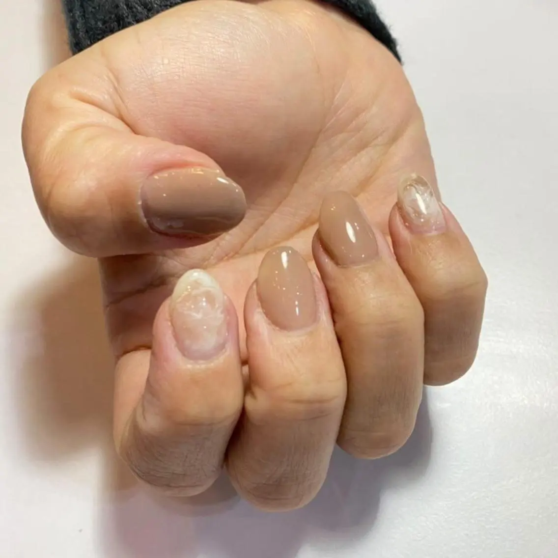 ネイル 大理石ネイル(マーブル) サロン Andyのネイルデザイン