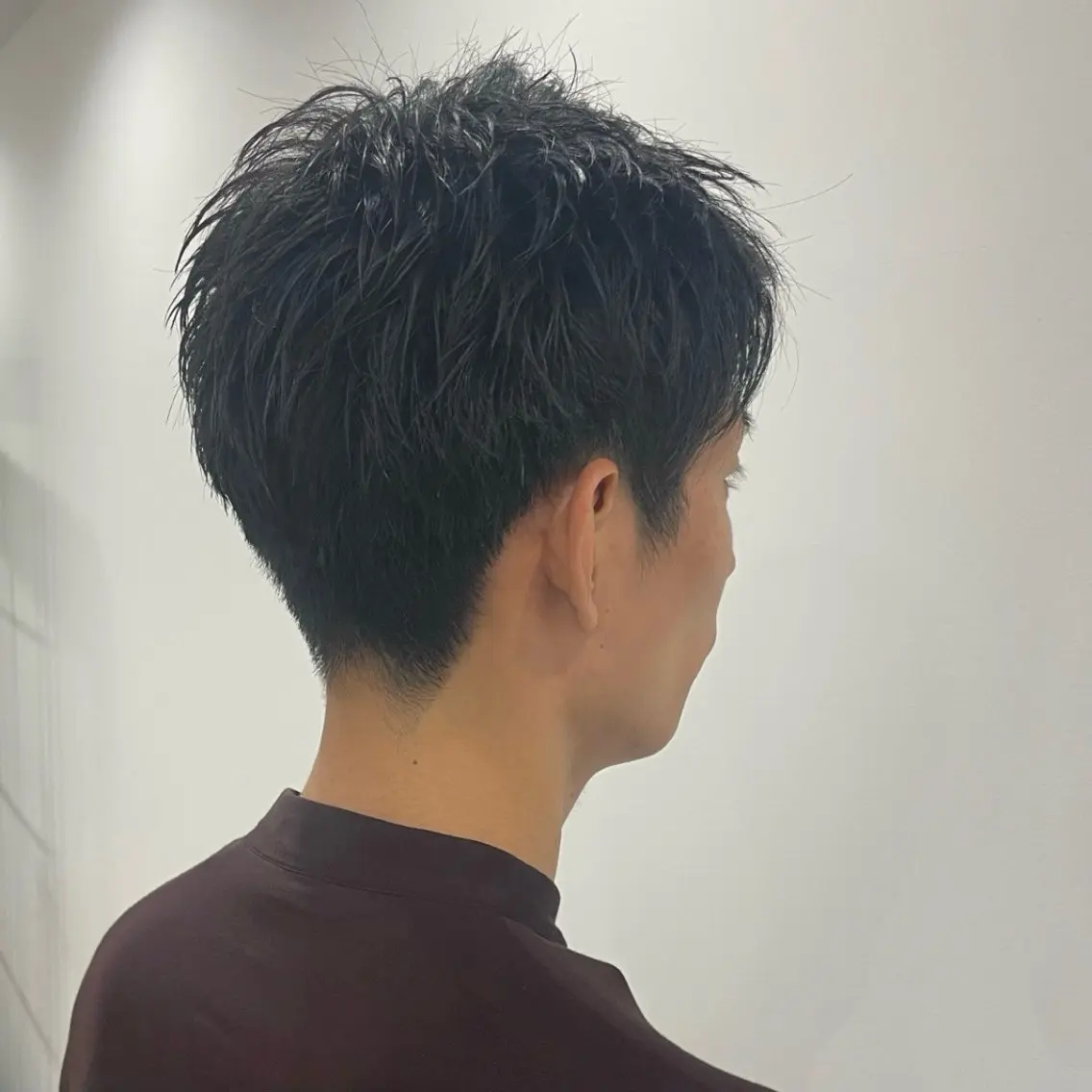 ショート メンズ メンズショート ツーブロック 刈り上げ ショートヘア カット ヘッドスパ ニシザカ マナのヘアスタイル