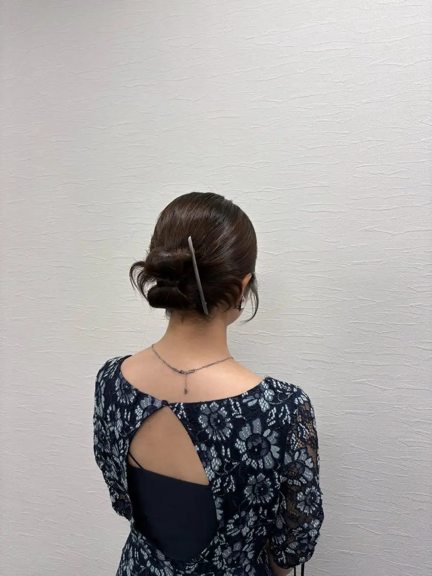 ミディアム ヘアセット YUMEYAKATA 五条店のヘアスタイル