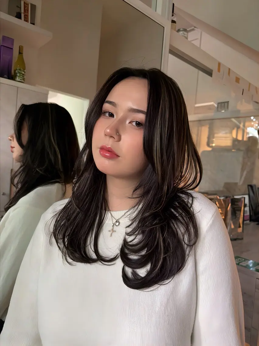 ロング レイヤーカット ショート/ダイスケのヘアスタイル
