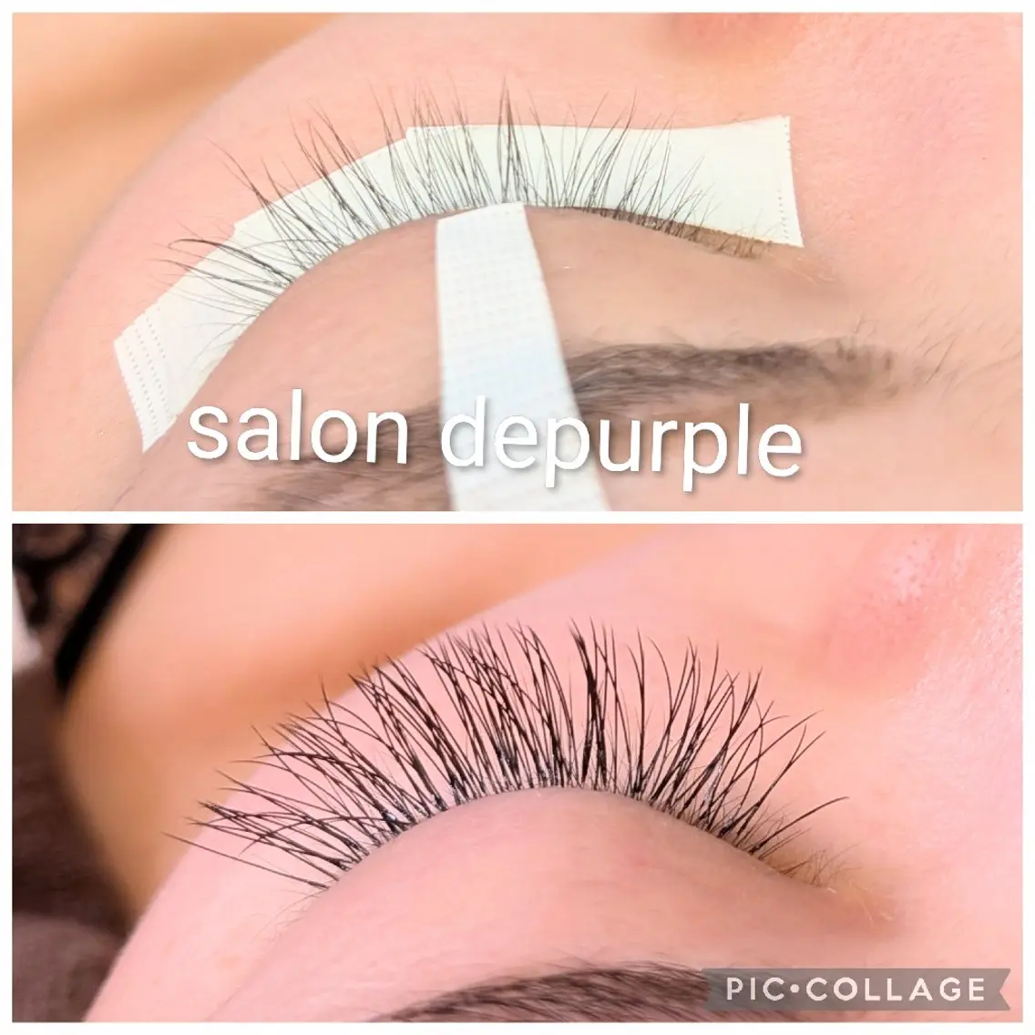 マツエク・マツパ フラットラッシュ ナチュラル マツエク salon de  people のマツエク・マツパデザイン