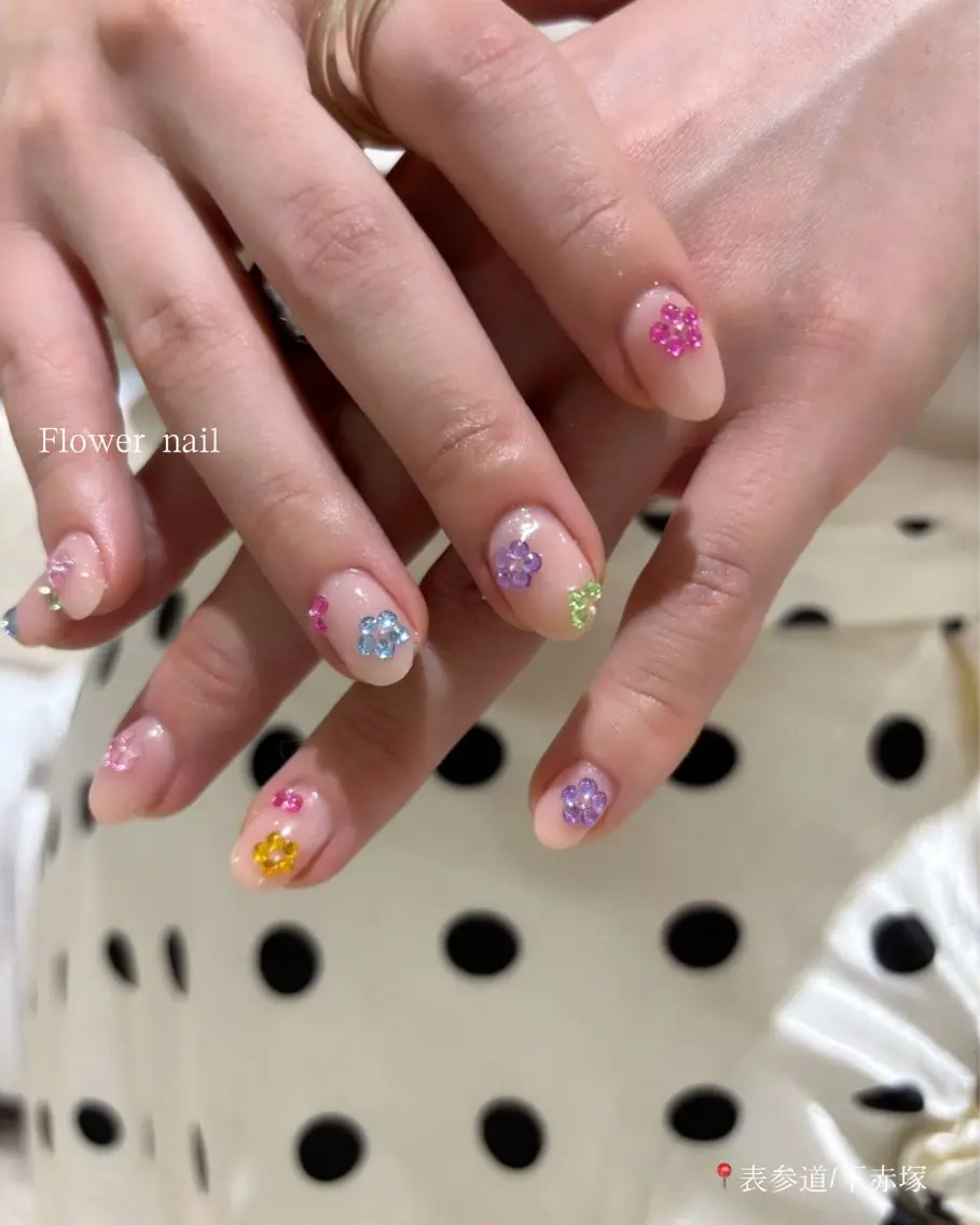 ネイル フラワーネイル 持ち込み トータルサロン muu.の眉毛・アイブロウイメージ