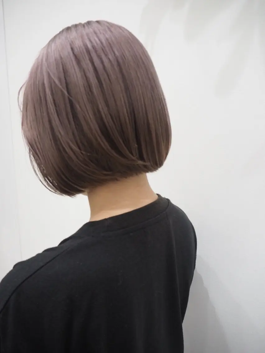 ミディアム カット ヘアカラー 💛🤍U too e’s /店長🧸のヘアスタイル
