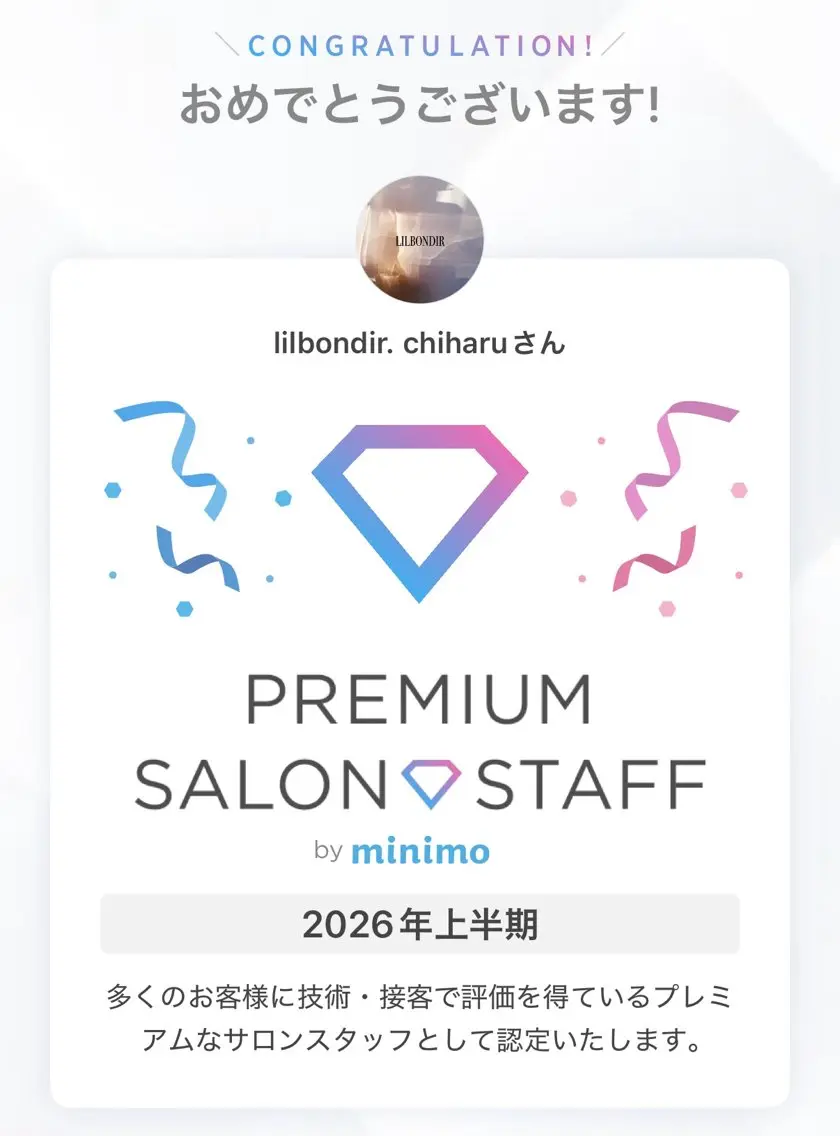 ネイル lilbondir. chiharuのネイルデザイン