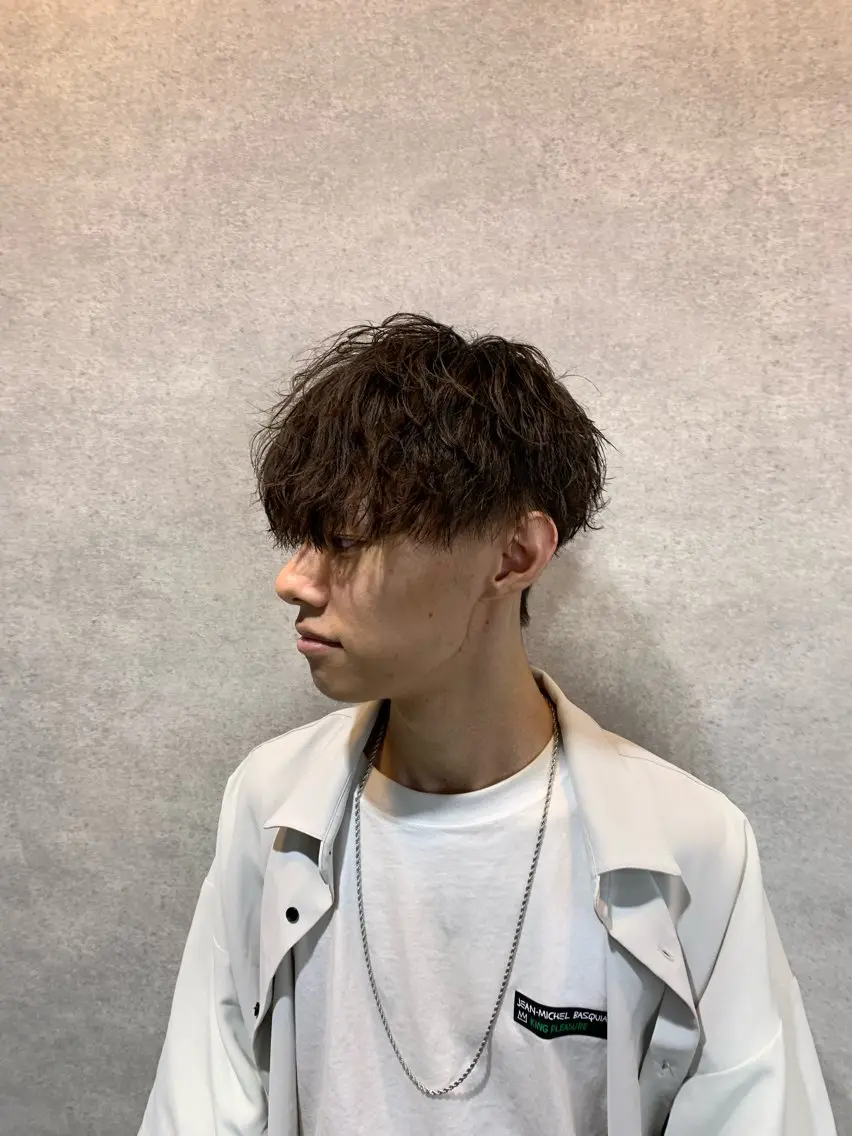 ショート パーマ メンズ ⚡️メンズ特化⚡️ RYUKIのヘアスタイル