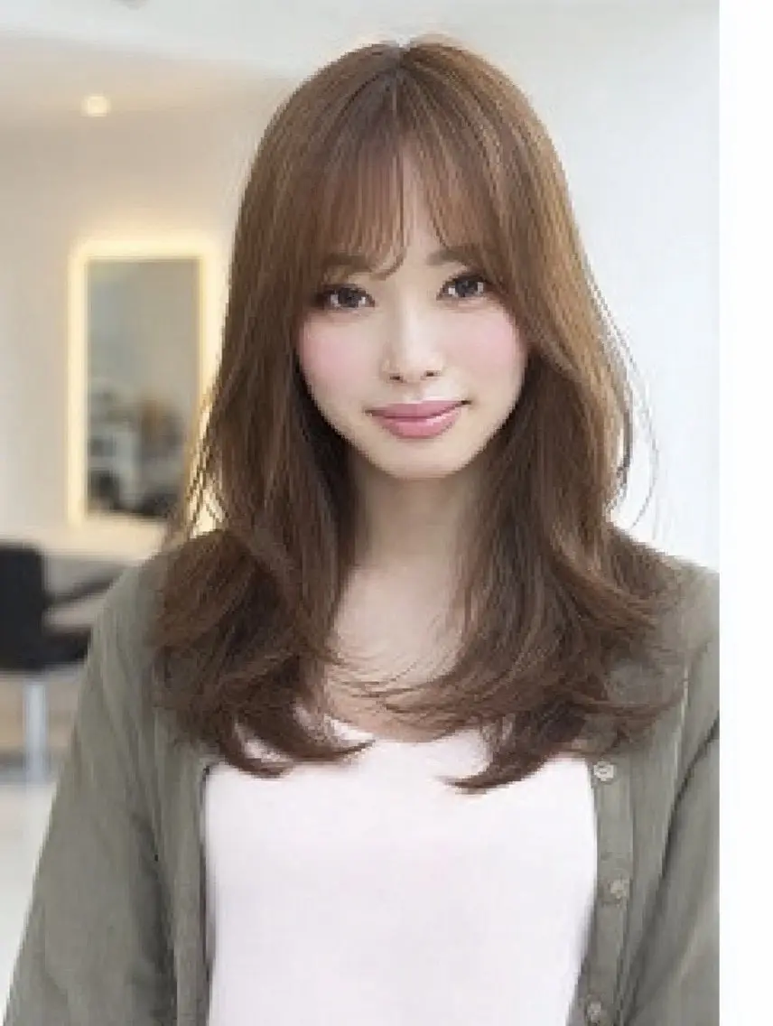 ミディアム ヘアカラー トリートメント 絶対綺麗な暖色カラー 🎯あります✨増渕✨のヘアスタイル