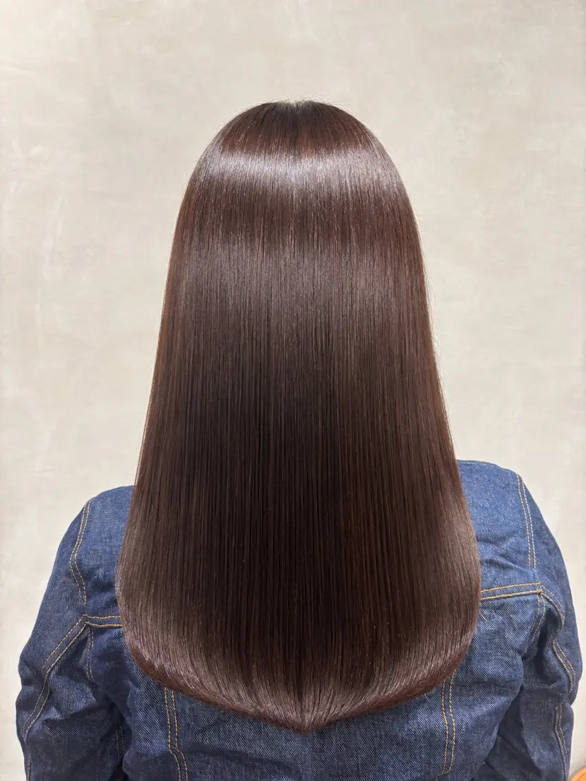 ロング 韓国風カラー 韓国風ヘア 似合わせカット 推し活アレンジ🎀艶 カラー🫧nanoのヘアスタイル