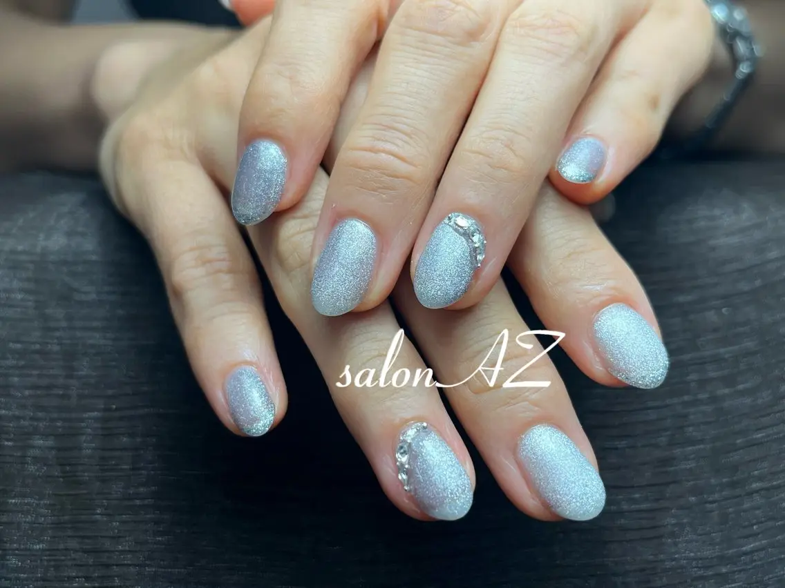 ネイル アートネイル 長さ出し フットネイル フレンチネイル ジェルネイル ハンドネイル salon AZのネイルデザイン