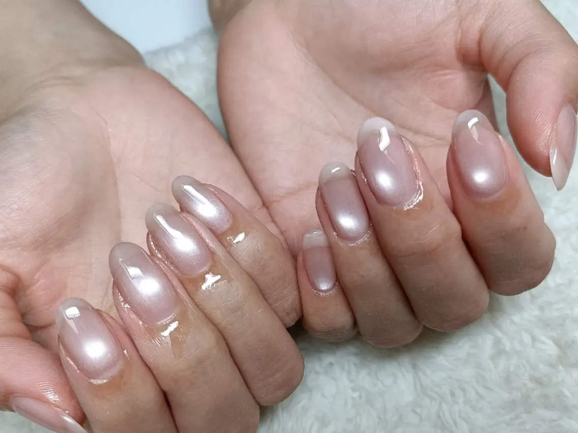 ネイル yu-a  スカルプ ネイルのネイルデザイン