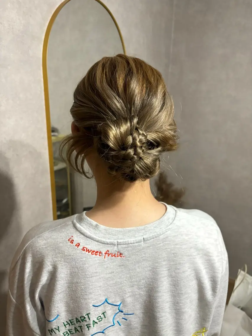 ヘアアレンジ ヘアセット hair salon【クラン】のヘアスタイル