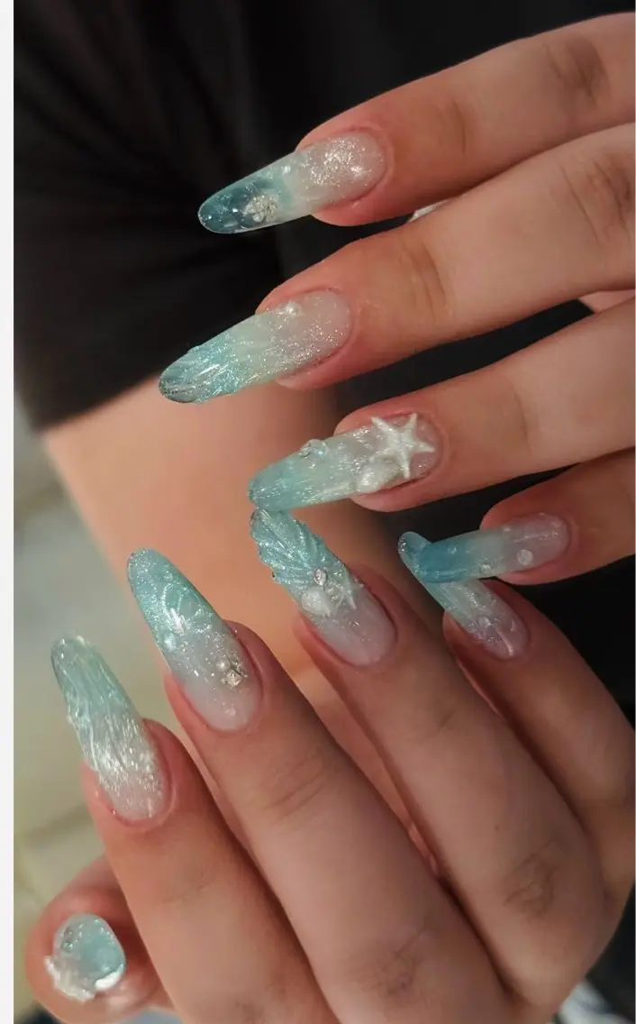 ネイル アートネイル チークネイル 長さ出し フレンチネイル ジェルネイル ハンドネイル ハンドケア 🦋new Nail🦋ニノのネイルデザイン