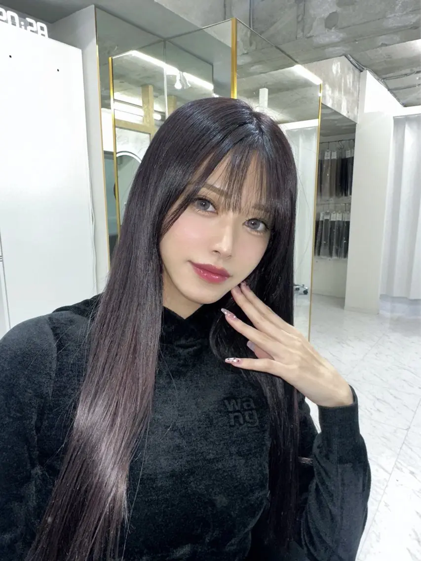 似合わせカット✂️透明感カラー💠🦋の写真