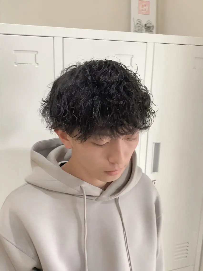 ✂️メンズカット+波巻き、波打ちパーマ+トリートメント💈の写真
