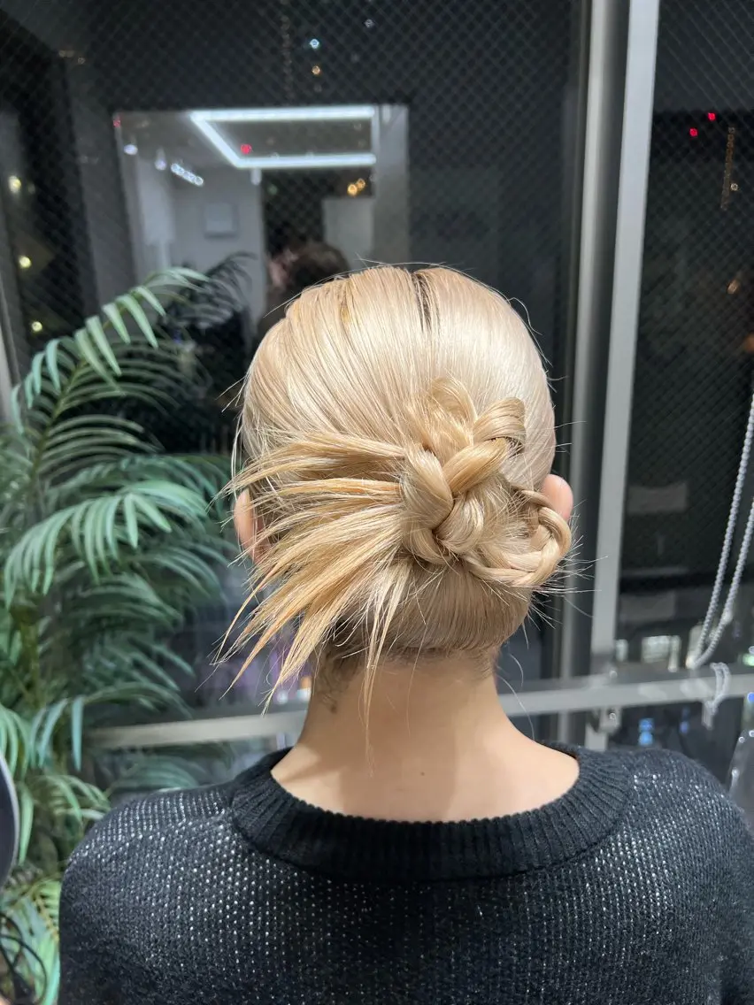 ミディアム カラー ヘアアレンジ ヘアセット ✨カチモリ✨レイヤー 韓国ヘア🇰🇷ゆいのヘアスタイル