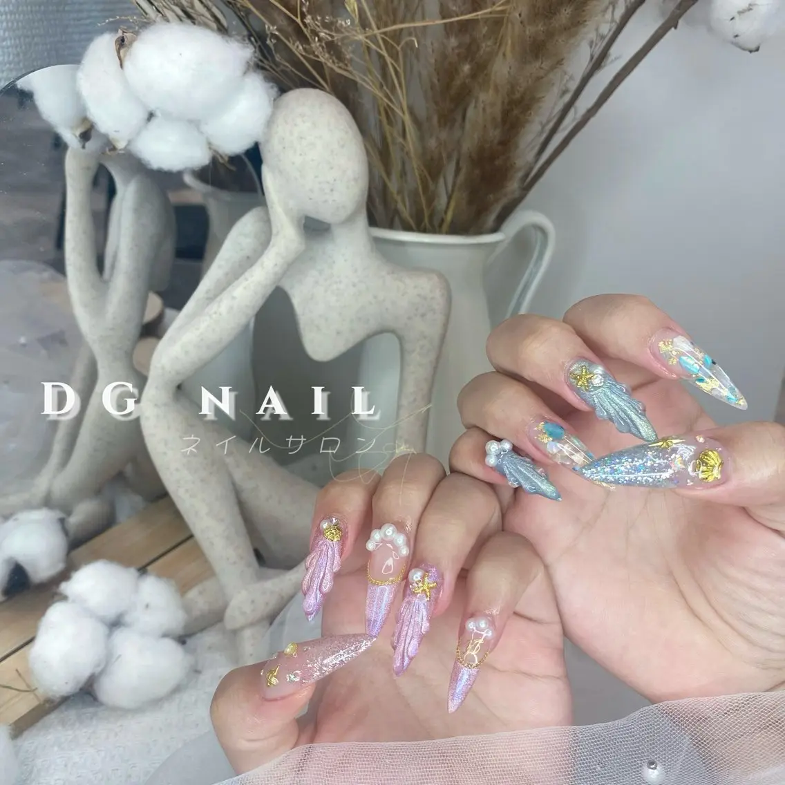 ネイル ハンドネイル ハンドケア DG nailのネイルデザイン