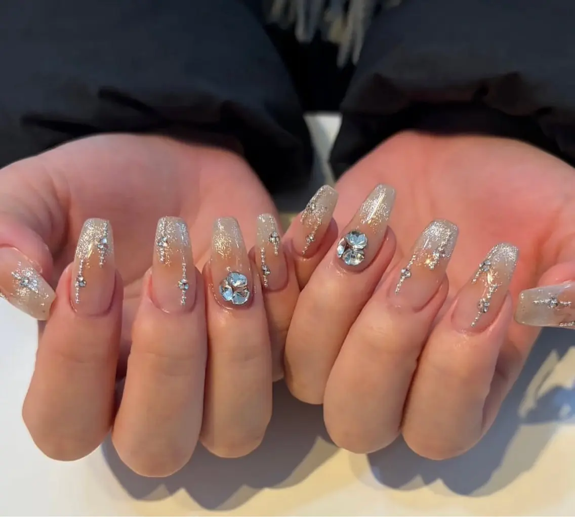 ネイル スカルプネイル ネイルチップ NiJi Nailsのネイルデザイン