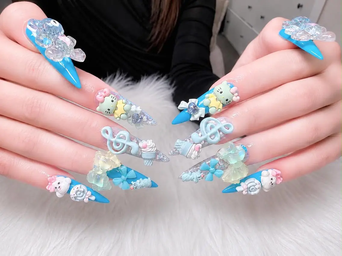 ネイル ハンドネイル AURA NAIL🎀💅のネイルデザイン