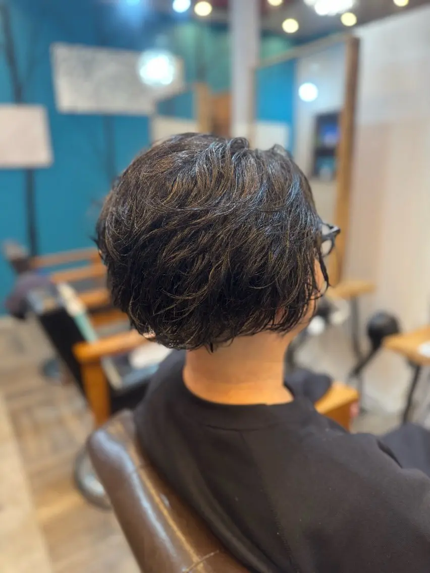 パーマ メンズ カット パーマ パーマ/縮毛矯正🍀 鎌田 和希のヘアスタイル