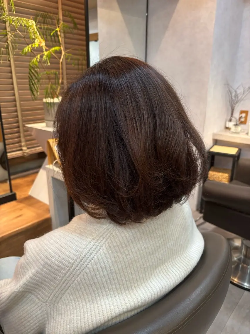 ⚠️営業後のご案内‼️カット&デジタルパーマ⭐️ロングヘア⭐️の写真