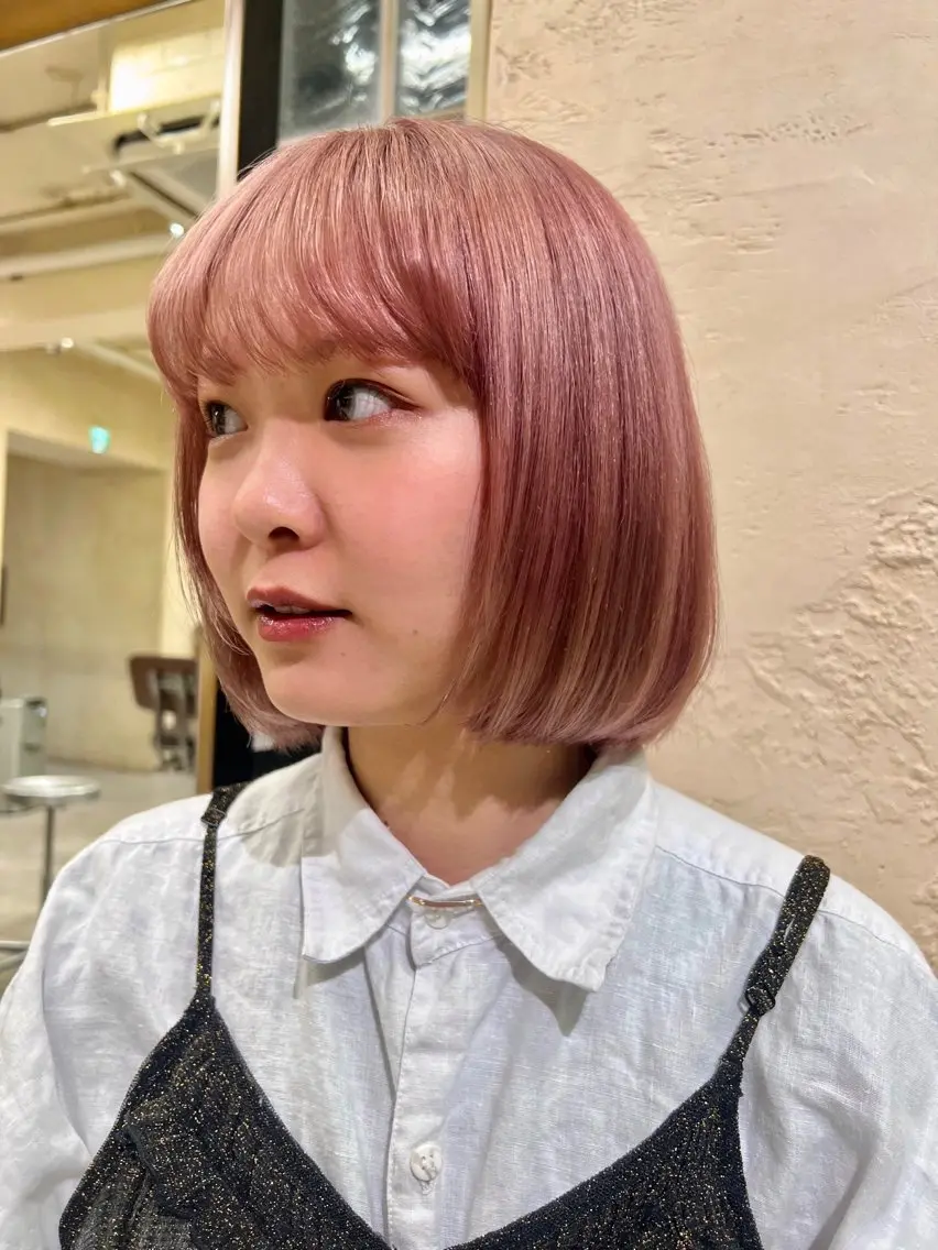 【🌜minimo限定🌜】ブリーチリタッチ+カラーの写真