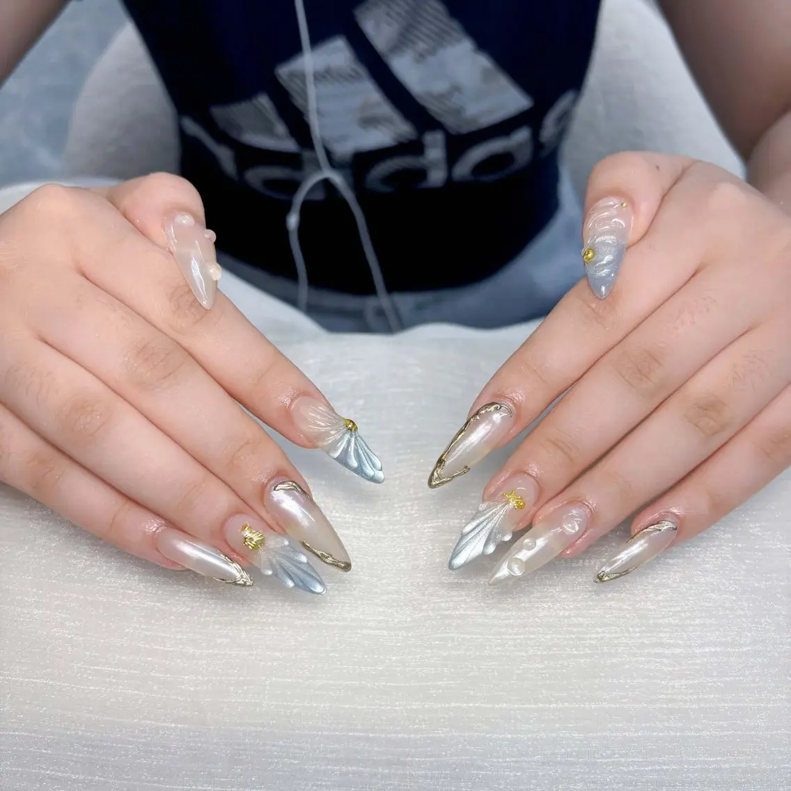 ネイル アートネイル 持ち込み ハンドネイル ハンドケア Dyo Nailのネイルデザイン