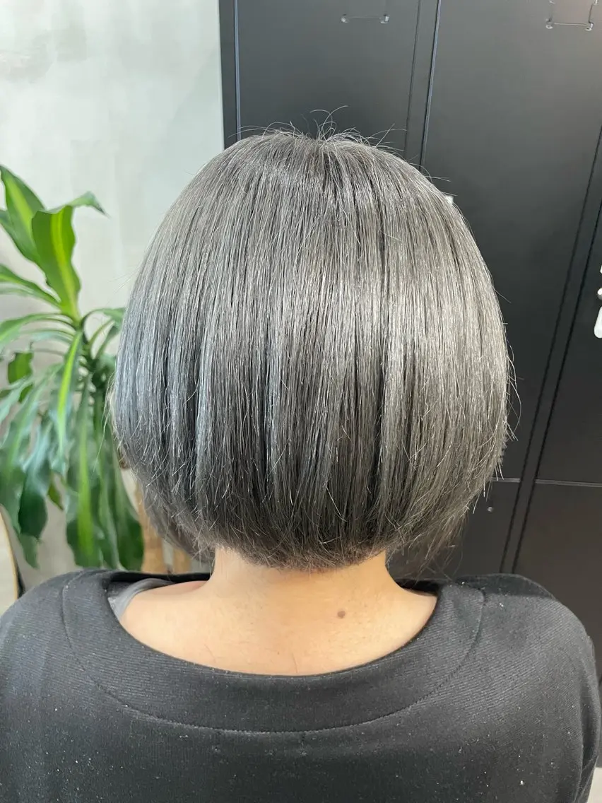 ショート カラー ブリーチ ケアブリーチ トリートメント ヘアカラー トリートメント ALLEN hair /まなのヘアスタイル