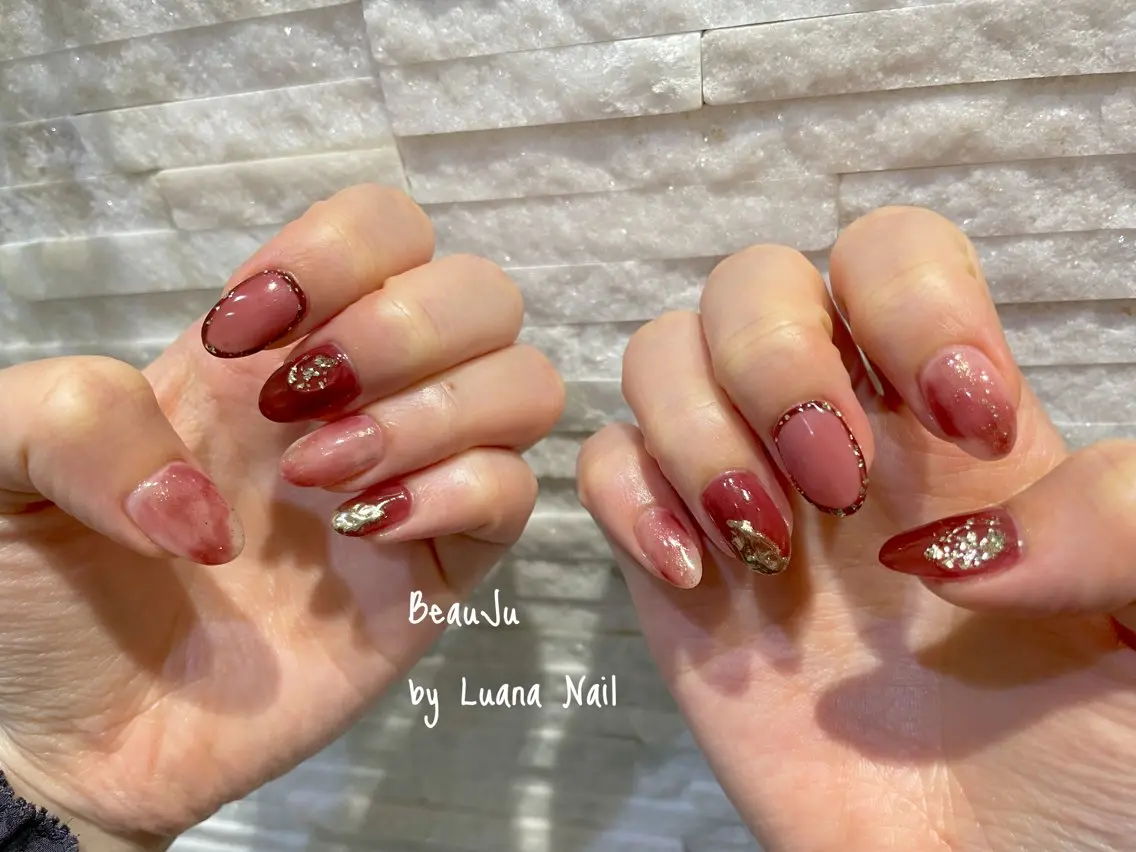 ネイル ハンドネイル BeauJu by Luana Nailのネイルデザイン