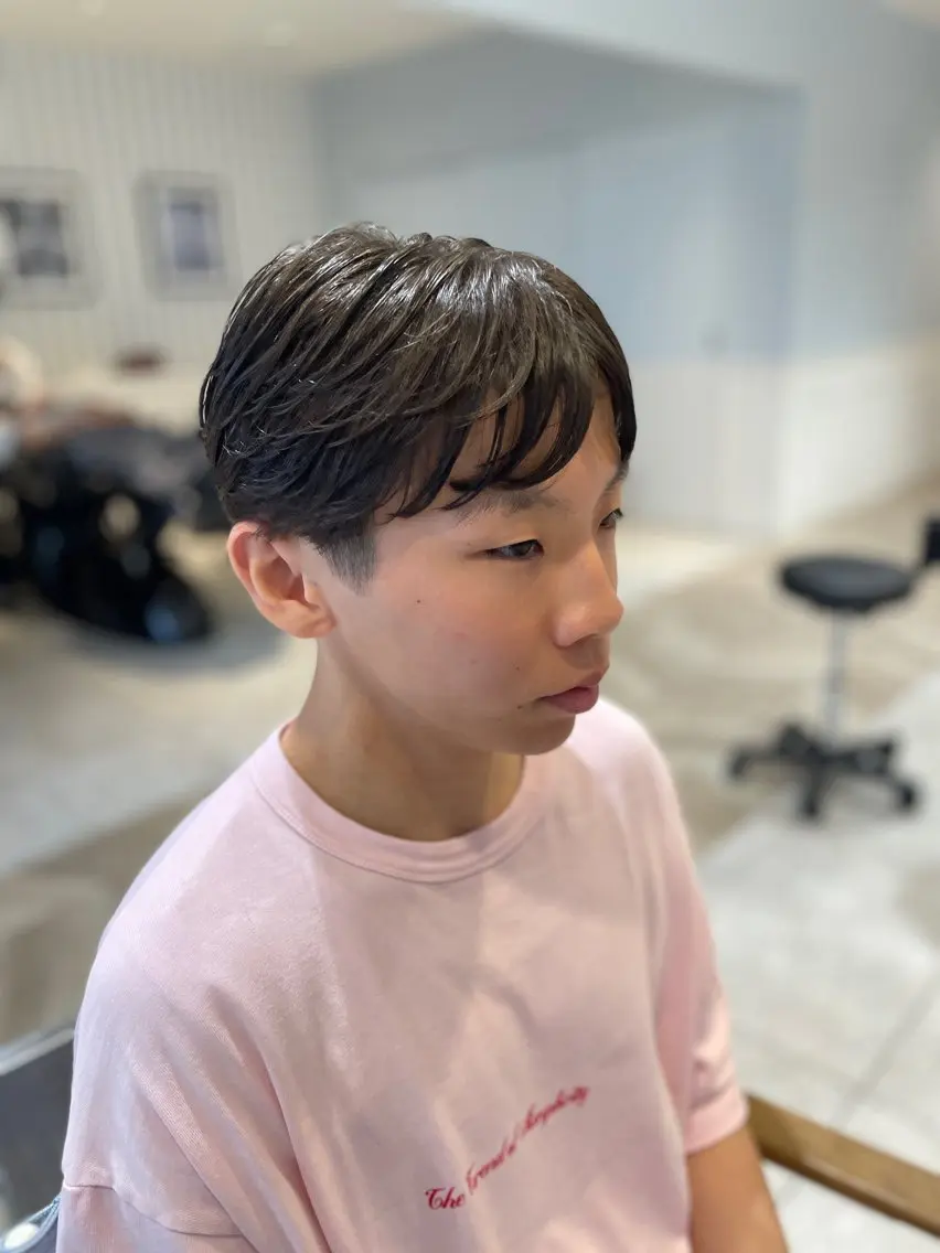 ショート パーマ メンズ カット パーマ メンズパーマ/カット / 古川　諒のヘアスタイル