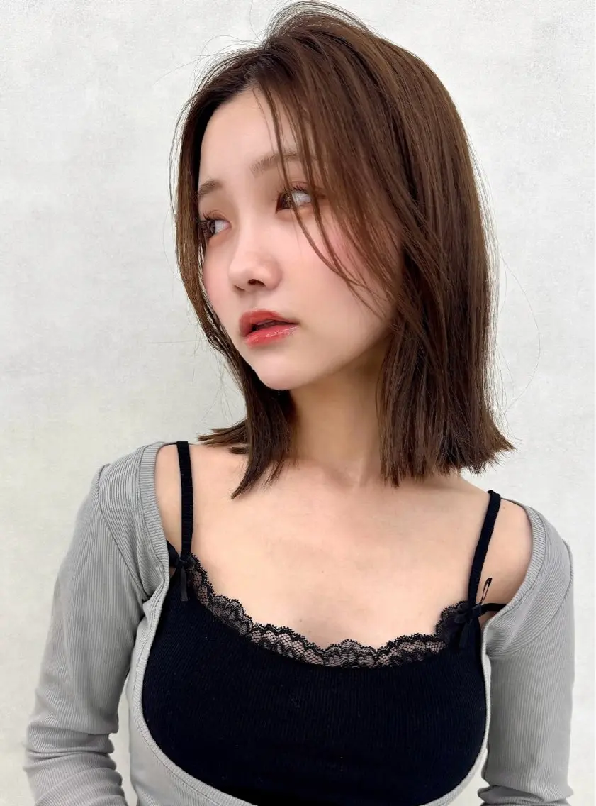 【🌟人気No.1メニュー🌟】ご新規様限定クーポン♡ ボブカット＋カラー＋3stepトリートメントの写真